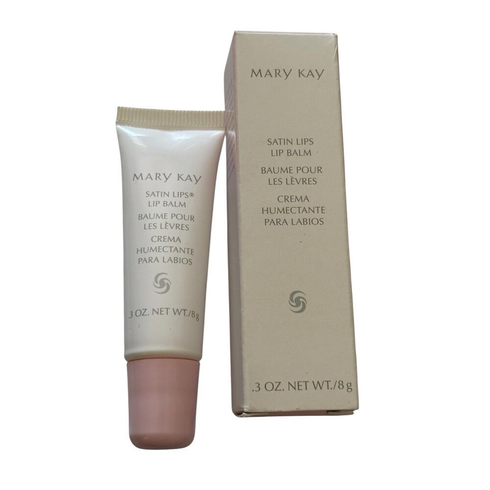 Mary Kay Satin Lips Lip Balm Moisturizer Chapped Dry Lip Care 0.3 oz 871300